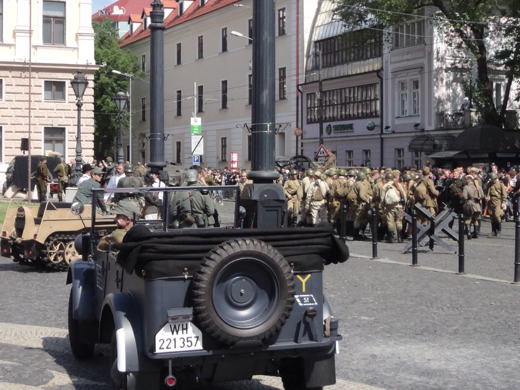 The Germans Invade Bratislava, Slovakia
